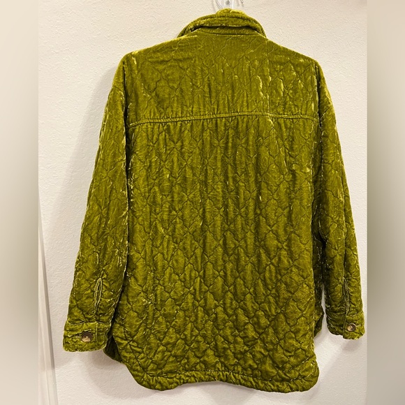 Anthropologie Olive Quilted Women's Jacket - Picture 6 of 8
